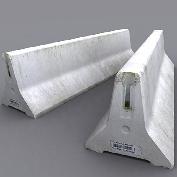 3ds max concrete barrier - COZ081108074 by CoSwiz